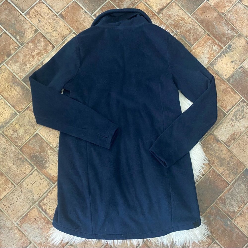 [Bench] Navy Blue Mid Length Fleece Jacket - Size Large‎ - Picture 6 of 6